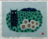 畦地梅太郎版画