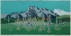 畦地梅太郎版画